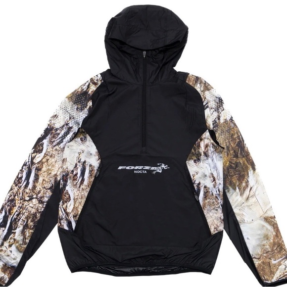 NOCTA Drake Forza Nike Running Jacket Black/Camo FJ3009-010 Men’s Size Small - Picture 8 of 16